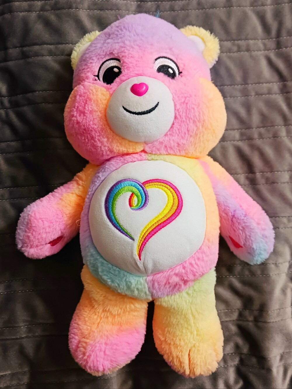 Care Bears Togetherness Rainbow Bear Plush Toy